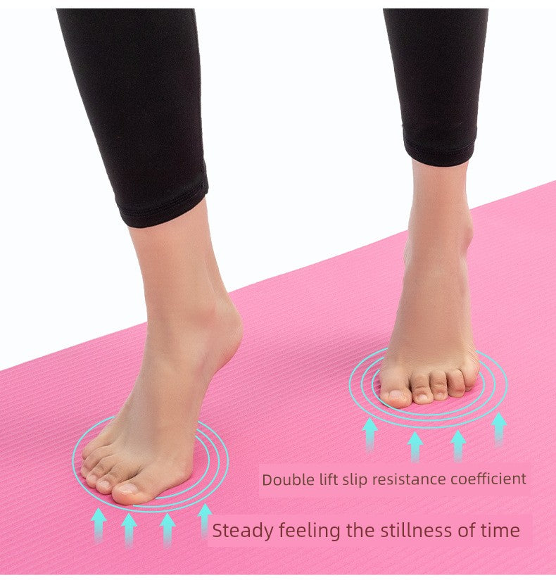 Indoor Aerobics Sports Shockproof Mute Women's Yoga Mat