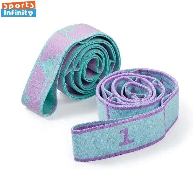 Yoga Sport Resistance Bands Pilates Training Fitness Exercise Home Gym Elastic Band Children Dance Elastic Band Yoga Accessories