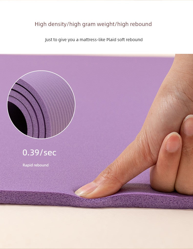 Indoor Aerobics Sports Shockproof Mute Women's Yoga Mat